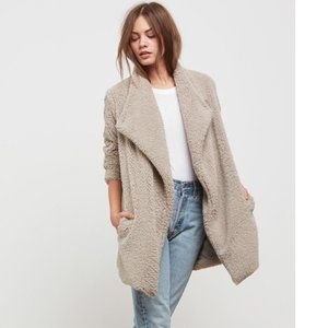 BNWOT $135 BB DAKOTA Furry Daylin Faux Fur, Sz M